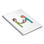 Nail Bar Salon Techniker Notizblock (Rechte Seite)