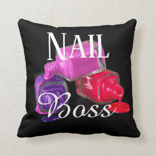 Nail, Boss, Make up Beauty Business, Babe, Polnisc Kissen