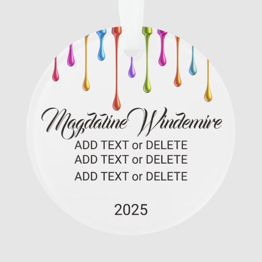 NAIL BOSS - SeeBack! Ornament (Rückseite)