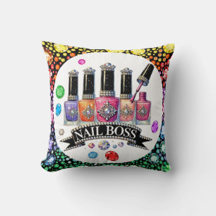 NAIL BOSS - Sehen Sie zurück! Kissen