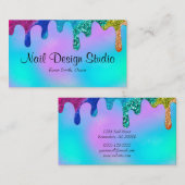 Nail Design Business Cards Visitenkarte (Vorne/Hinten)