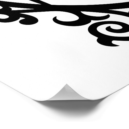 Nail Design ist eine Kunstform Poster (Ecke)