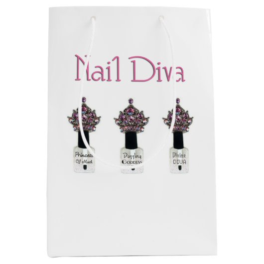 Nail Diva  Mittlere Geschenktüte (Vorderseite)