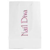Nail Diva Mittlere Geschenktüte (Rückseite)