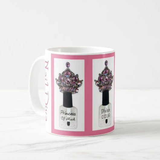 Nail Diva Tasse (Vorderseite Links)