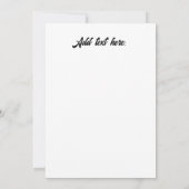 Nail Hustler Leopard Tierausweis Einladung (Rückseite)