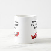 Nail it Older Funny Mug Kaffeetasse (Mittel)