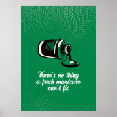 Nail Lover Fresh Mani Print Poster (Vorne)