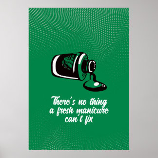 Nail Lover Fresh Mani Print Poster