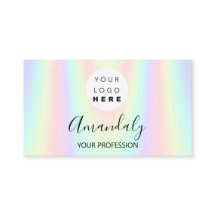 Nail Makeup Artist Logo Holograph Mermaid FBINSTA