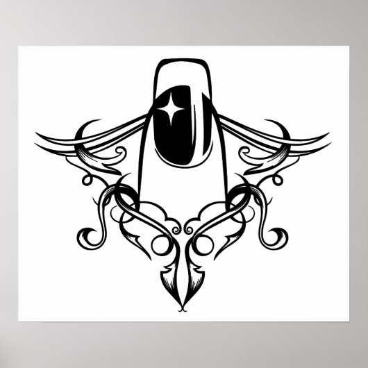 Nail Polish Art is Classy Poster (Vorne)