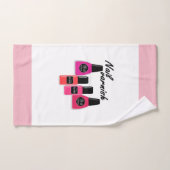 Nail Polish Badhandtuch Set (Handtuch)