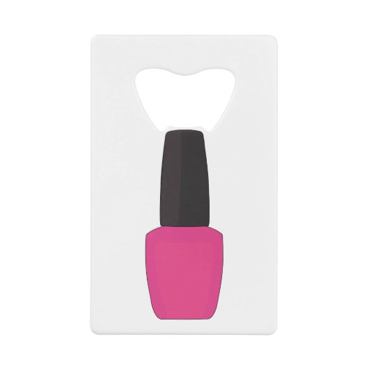 Nail Polish Bottle Geldbeutel Flaschenöffner (Vorderseite)
