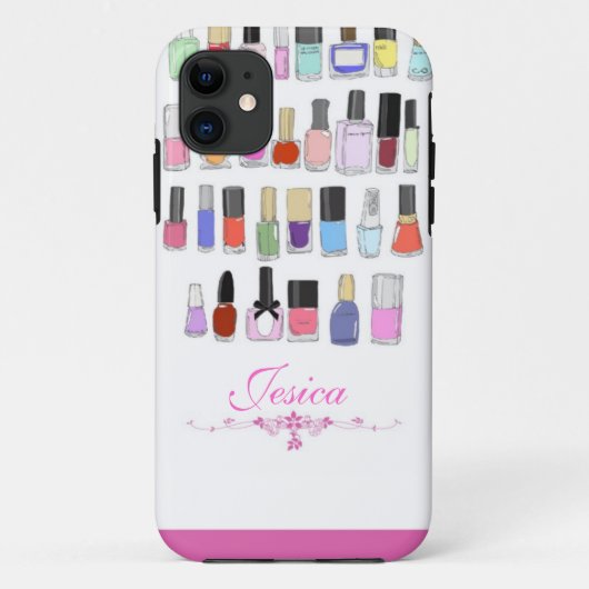 Nail polish bottles Case-Mate iPhone hülle (Rückseite)