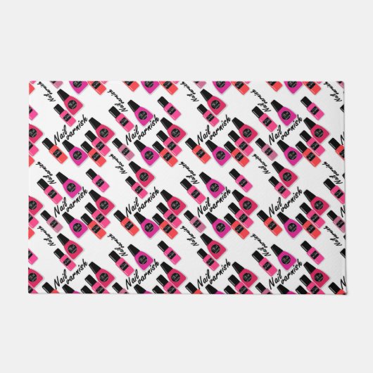 Nail Polish Fußmatte (Vorderseite)