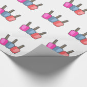 NAIL POLISH GESCHENKPAPIER (Ecke)