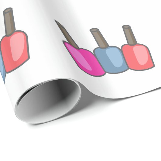NAIL POLISH GESCHENKPAPIER (Rolleneckpunkt)