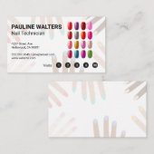 Nail Polish | Manicure Pedicure Treuekarte (Vorne/Hinten)