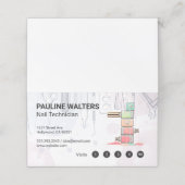 Nail Polish | Maniküre Treuekarte (Außenseite Aufgefaltet)