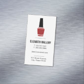 Nail Polish | MINIMALISTISCH Magnetische Visitenkarte (Beispiel)