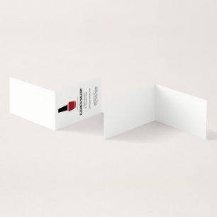 Nail Polish MINIMALISTISCH Visitenkarten