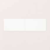 Nail Polish | MINIMALISTISCH Visitenkarten (Innenseite Aufgefaltet)