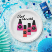 Nail Polish Pappteller (Party)