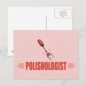 Nail Polish Postkarte (Vorne/Hinten)