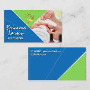 Nail Polish Salon Visitenkarte