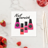 Nail Polish Serviette (Beispiel)