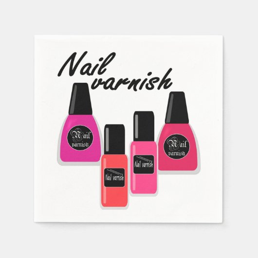 Nail Polish Serviette (Vorderseite)