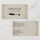 Nail Polish Visitenkarte (Vorne/Hinten)