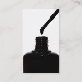 Nail Polish Visitenkarten Visitenkarte (Rückseite)