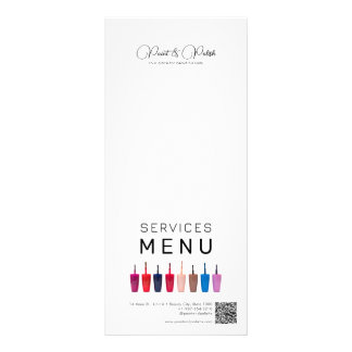 Nail Polnisch Color Set Nail Salon Services Menü