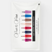 Nail Polnisch Set Nail Salon Banner (Vertikal)