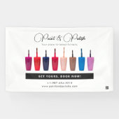 Nail Polnisch Set Nail Salon Banner (Horizontal)