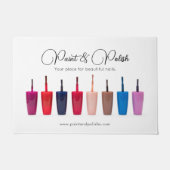 Nail Polnisch Set Nail Salon Fußmatte (Vorderseite)