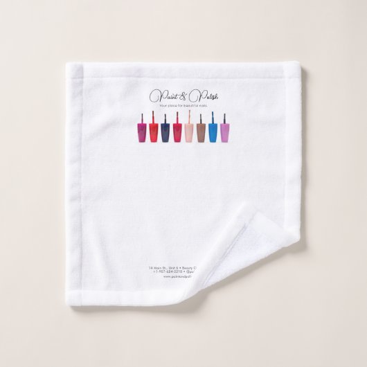 Nail Polnisch Set Nail Salon Waschlappen (Waschlappen)