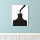 Nail Polnisch Wrapped Canvas Leinwanddruck (Insitu (Holzboden))