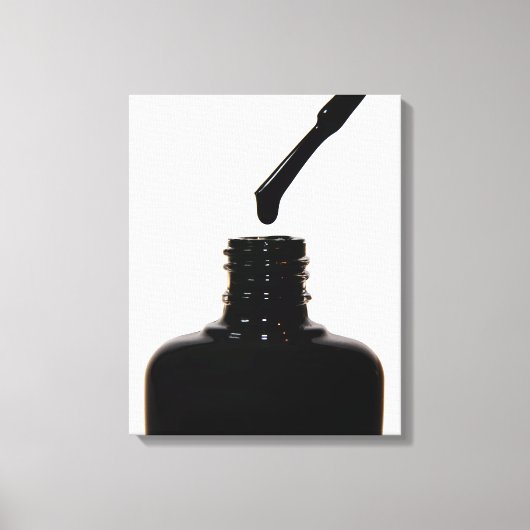 Nail Polnisch Wrapped Canvas Leinwanddruck (Vorderseite)