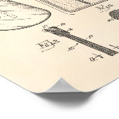 Nail Polnischer Kläger 1963 Patent Art Old Peper Poster (Ecke)