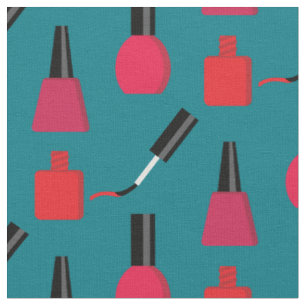 Nail Polnischer Salon Stylist Red Aquamarin Stoff