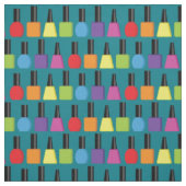 Nail Polnischer Salon Stylist Regenbogenfarben Stoff (Muster)