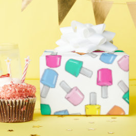 Nail Polnischer Wellness-Center Party Manicure Sch Geschenkpapier