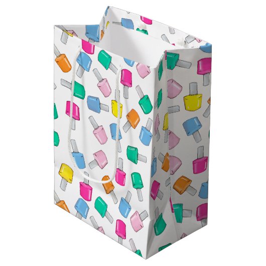 Nail Polnischer Wellness-Center Party Manicure Sch Mittlere Geschenktüte (Vorderseite Schrägansicht)