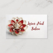 Nail Salon, Beauty Clinic Visitenkarte (Vorderseite)