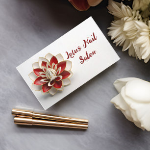 Nail Salon, Beauty Clinic Visitenkarte