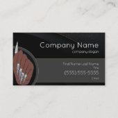 Nail Salon Business Card Visitenkarte (Vorderseite)