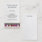 Nail Salon Business Card Visitenkarte (Vorne/Hinten)