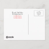 Nail Salon der Postkarte (Rückseite)